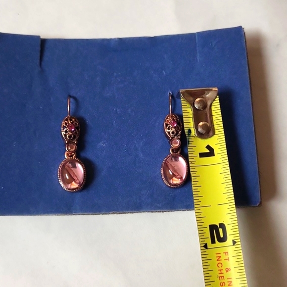 AVON Pink Necklace & Earring Set - Picture 7 of 12